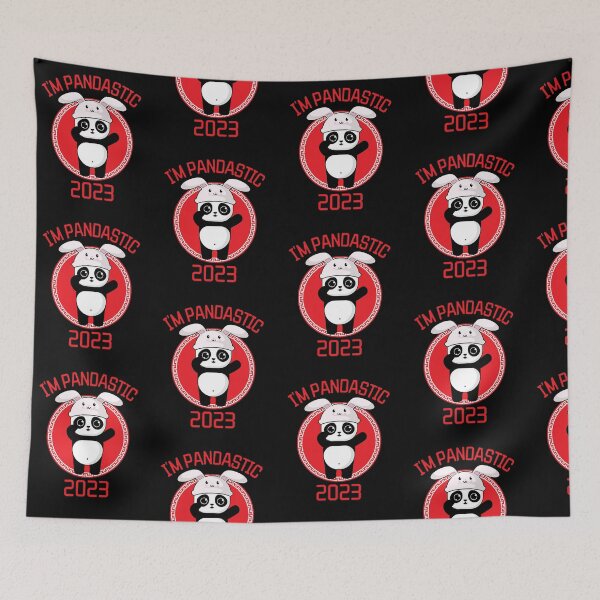Item preview, I am pandastic funny panda rabbit designed and sold by reka88.