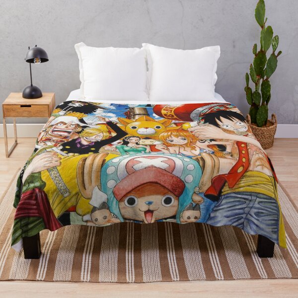 Superdada One Piece Straw Hat Pirates Throw Blanket Anime Blanket Thicken  Warm Flannel Square Comfort Blanket Camping Outdoor Blankets for Adults  KidsColor50x60in  Amazoncouk Home  Kitchen