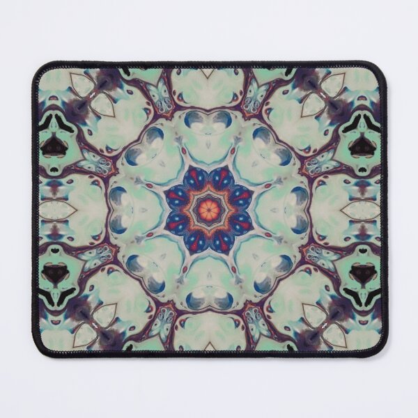 Item preview, 2444 - Vibrant Blue Contrasting Kaleidoscope Design designed and sold by 44scarab.