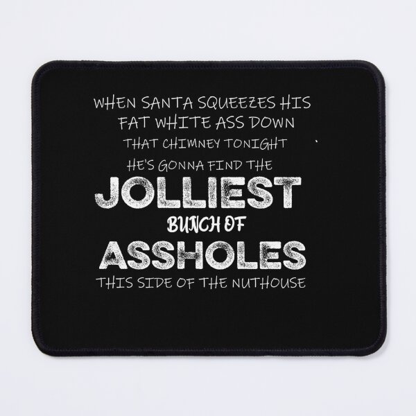 Item preview, Christmas Vacation Jolliest Bunch Of Assholes ,This Side Of The Nuthouse ,Matching Christmas  designed and sold by ilias13.