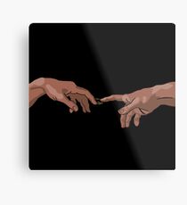 The Creation of Adam Metal Print