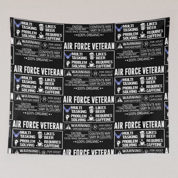 Item preview, Air force veteran 100 organic  designed and sold by aryagiri.