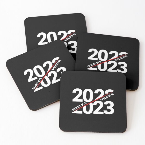 Item preview, Goodbye 2022 Welcome 2023 (White) designed and sold by Summer-Winter.