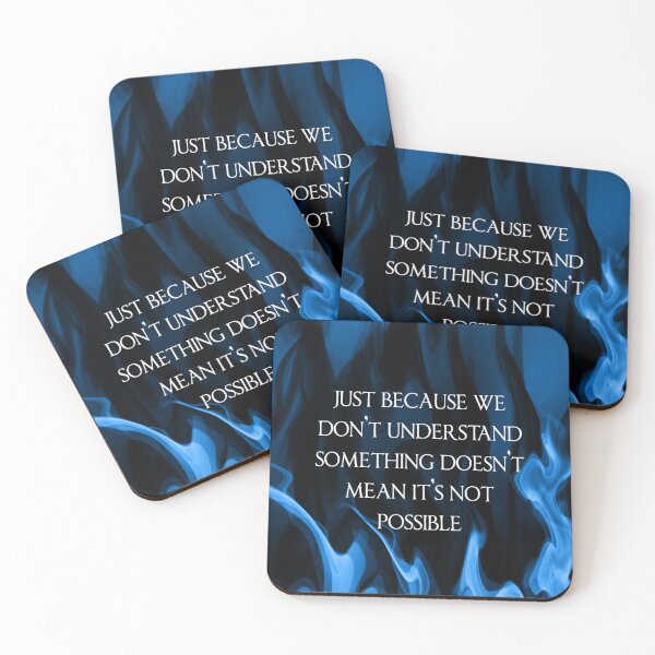 Item preview, Just Because We Don't Understand Something (Coldfire) designed and sold by csfriedman.