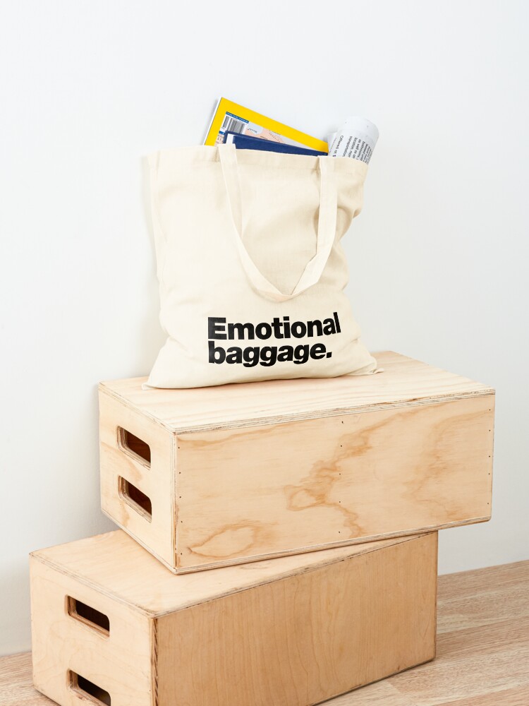 Thumbnail 4 of 5, Tote Bag, Emotional baggage. designed and sold by chestify.
