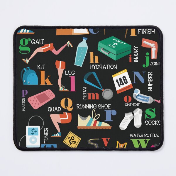 Item preview, Running A-Z designed and sold by GAGodel.