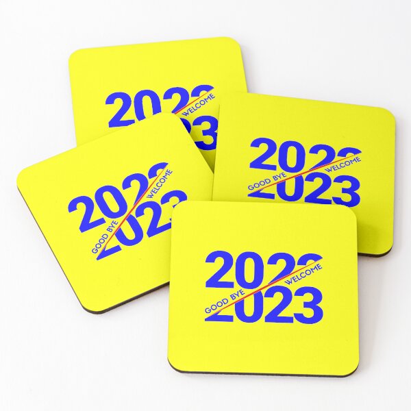 Item preview, Goodbye 2022 Welcome 2023 (Blue) designed and sold by Summer-Winter.
