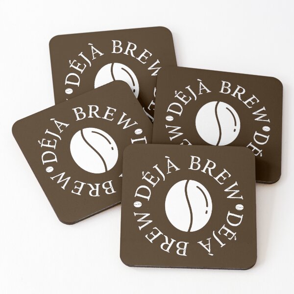Item preview, Deja Brew - Minimalistic designed and sold by SalxSal.