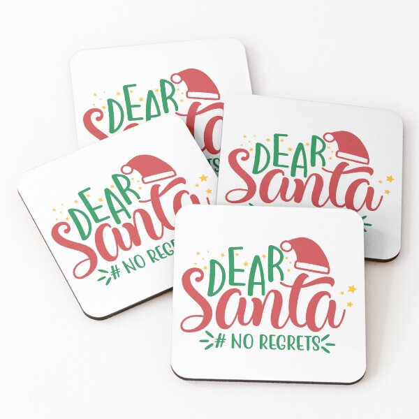 Item preview, Dear Santa Hashtag No Regrets Funny Christmas Design designed and sold by zoripet Store.