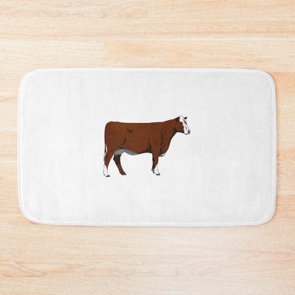 Item preview, Red Baldie Cow designed and sold by mwinter2205.