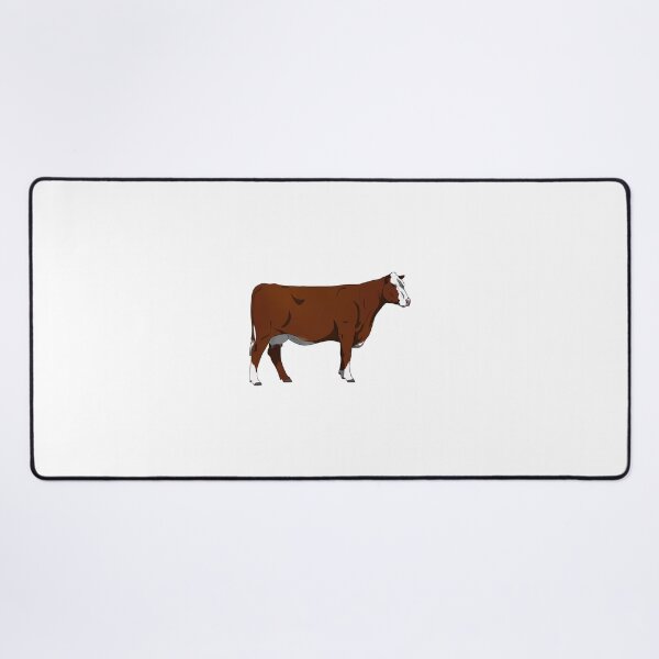 Item preview, Red Baldie Cow designed and sold by mwinter2205.