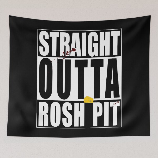Item preview, Straight Outta Rosh Pit Dota Splatter designed and sold by Essenti4lgoods.