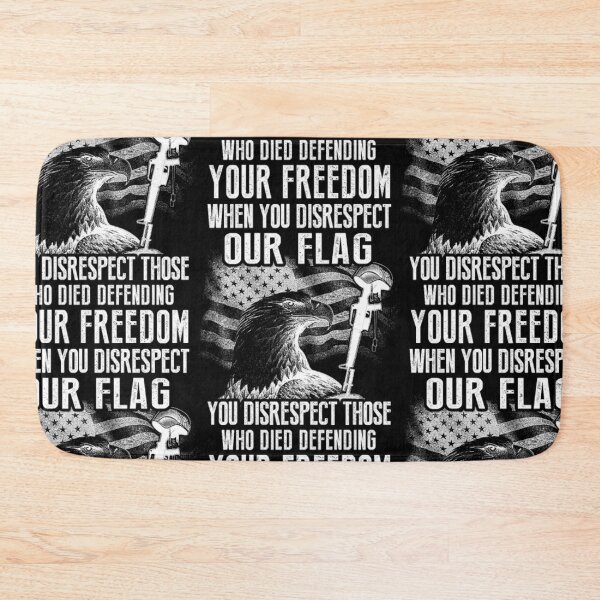 Item preview, American Veteran – Don't disrespect our flag  designed and sold by aryagiri.