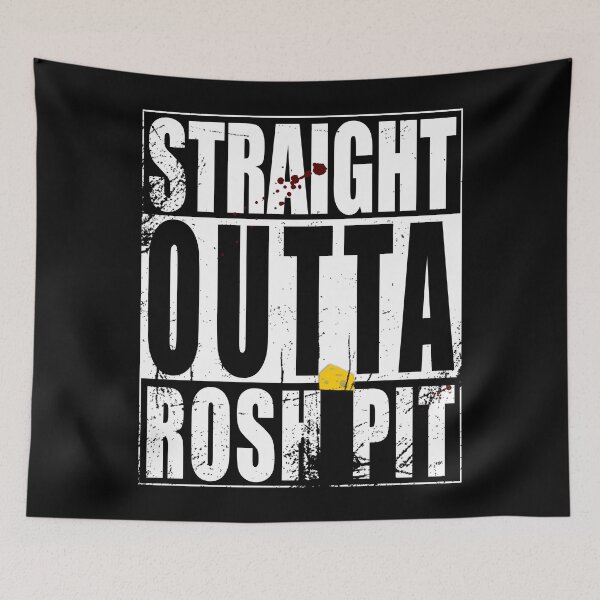 Item preview, Straight Outta Rosh Pit Dota Splatter and Scratched designed and sold by Essenti4lgoods.