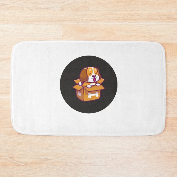 Item preview, Puppy dog bed dogslover sticker designed and sold by bitif.