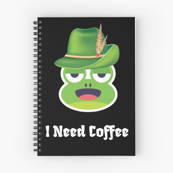 Item preview, I Need Coffee Funny gifts frogy designed and sold by Drawix.
