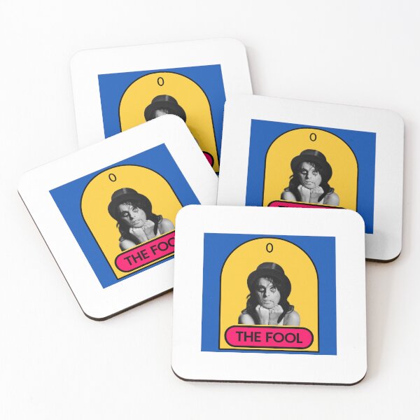 Item preview, Retro Celebrities Tarot Cards THE FOOL Alice Cooper designed and sold by OmniRoseArt.