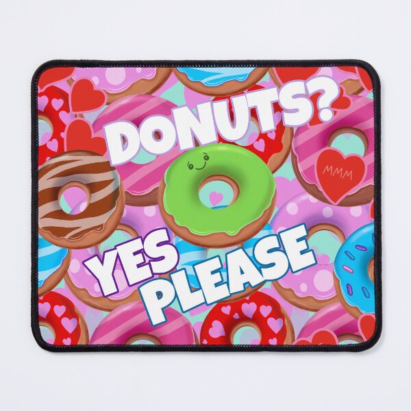 Item preview, Donuts? Yes Please Funny Donut Lover designed and sold by SpaceTruck.