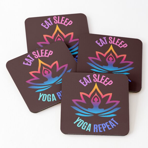 Item preview, Eat Sleep Yoga Repeat designed and sold by toospecific.