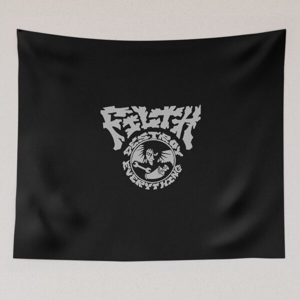 Item preview, Filth Destroy Everything Pullover Sweatshirt designed and sold by ebenezercim2.