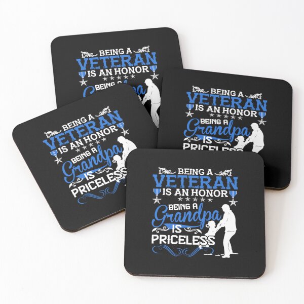 Item preview, Being A Veteran Is An Honor Being A Grandpa  designed and sold by aryagiri.