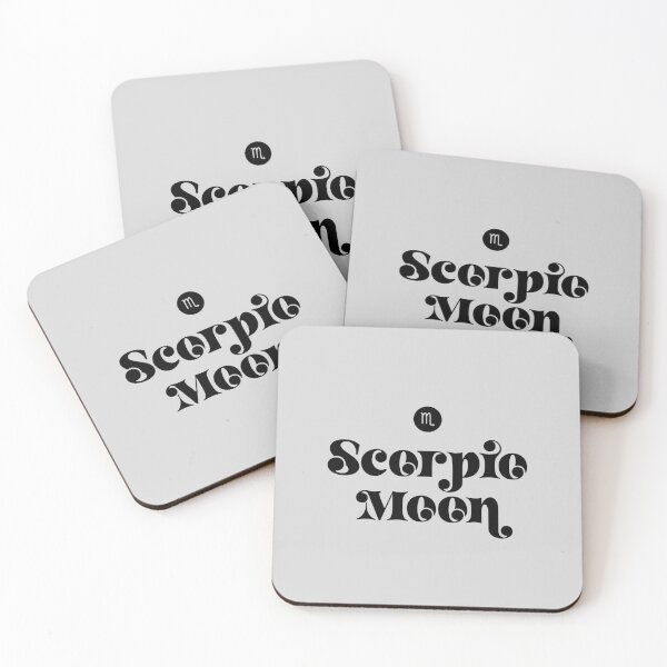 Item preview, SCORPIO MOON Astrology Zodiac Sign and Symbol designed and sold by SClassWeirdos.