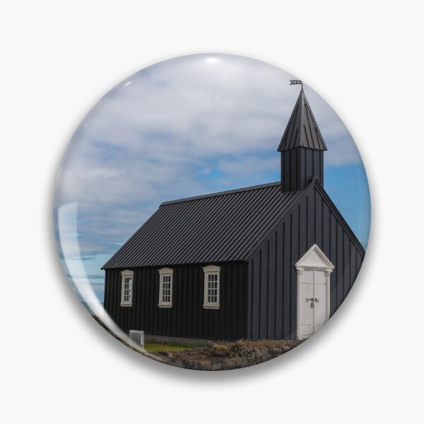 Item preview, Budir church in Iceland designed and sold by pietrofoto.