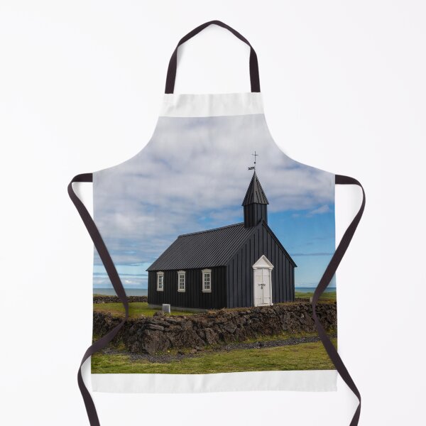 Item preview, Budir church in Iceland designed and sold by pietrofoto.