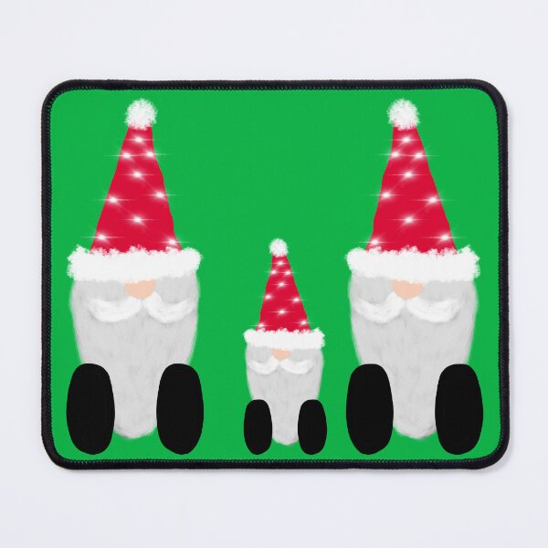 Item preview, Christmas Gnome Santas Design Pattern designed and sold by Lartheviking.