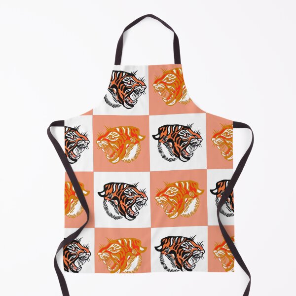 Item preview, Orange Tiger Check designed and sold by ncbennett.
