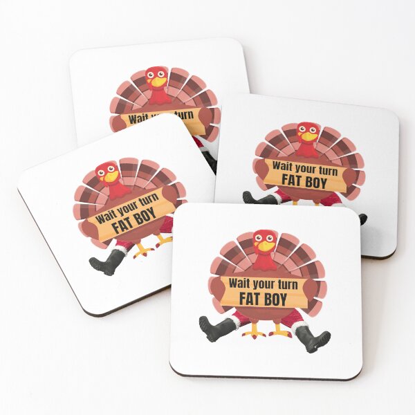 Item preview, Wait Your Turn Fat Boy! designed and sold by It's On Backwards.