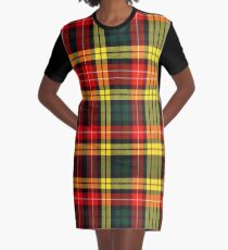BUCHANAN TARTAN Graphic T-Shirt Dress