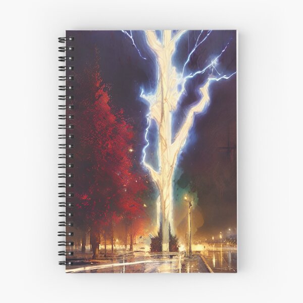 Item preview, Lightning Struck Tree designed and sold by RockingPandS.
