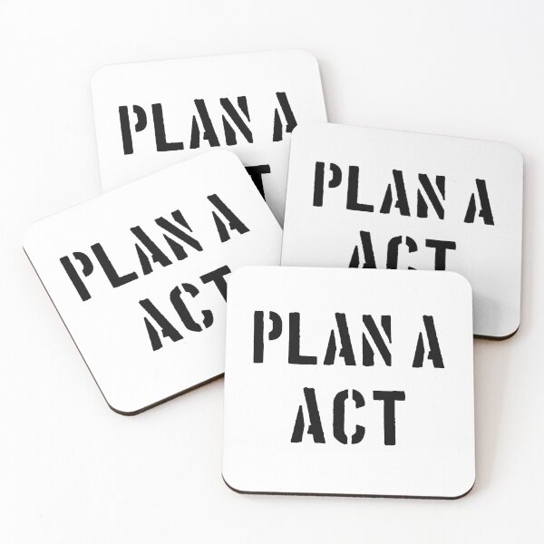 Item preview, Plan A - ACT designed and sold by Hell-Prints.