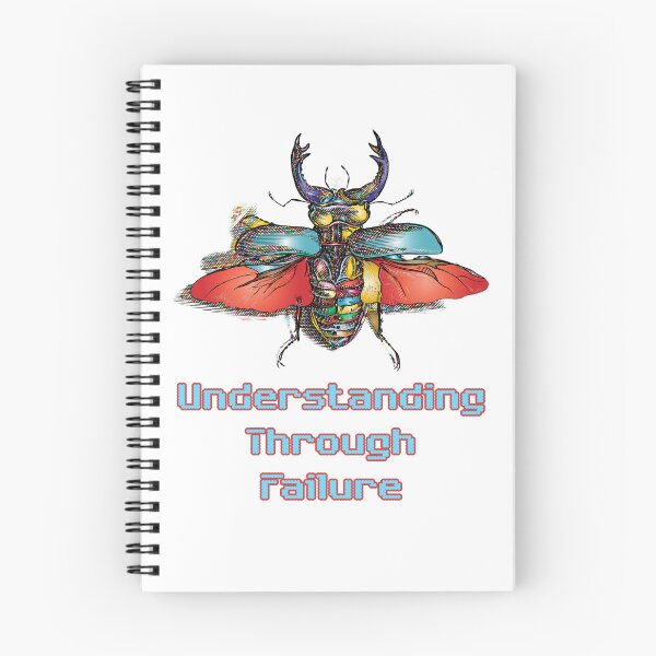 Item preview, 'Understanding Through Failure' Colored - Retro Design for T-shirts, mugs, phone cases and other accessories designed and sold by Ridiculam Toga.