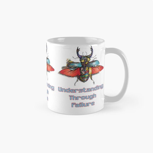 Item preview, 'Understanding Through Failure' Colored - Retro Design for T-shirts, mugs, phone cases and other accessories designed and sold by Ridiculam Toga.