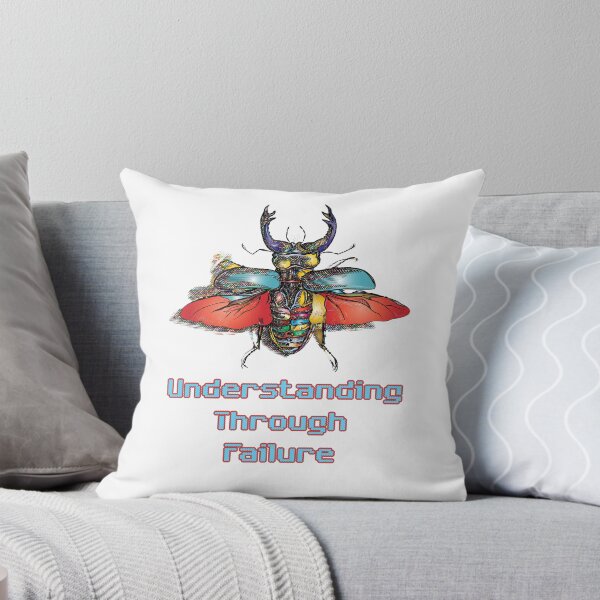 Item preview, 'Understanding Through Failure' Colored - Retro Design for T-shirts, mugs, phone cases and other accessories designed and sold by Ridiculam Toga.