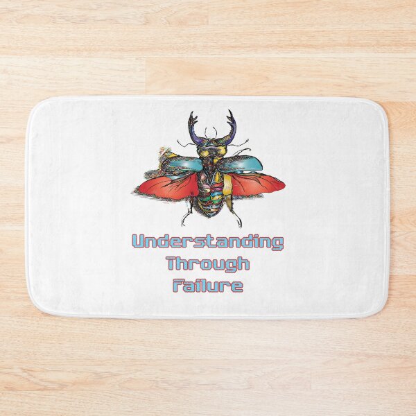 Item preview, 'Understanding Through Failure' Colored - Retro Design for T-shirts, mugs, phone cases and other accessories designed and sold by Ridiculam Toga.