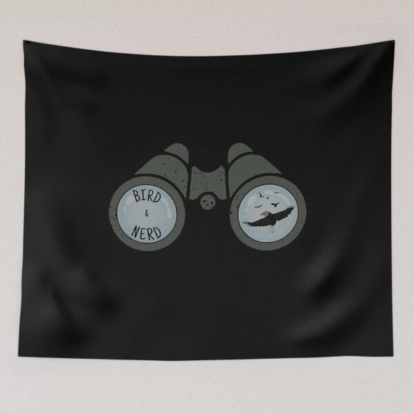 Item preview, Bird & Nerd. Watch free-flying birds. designed and sold by digitaldraw4you.