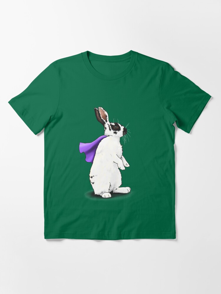 Super bunny, superhero rabbit illustration