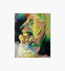 Lion Love Art Board