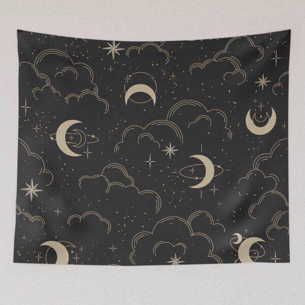 Item preview, Lunar Night Sky designed and sold by Vector Scout Lab.