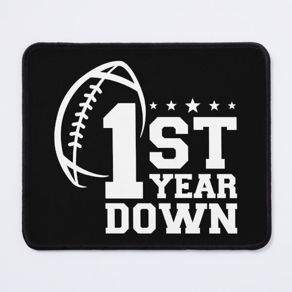 Item preview, 1st Year Down Football, Football Birthday gift | My First Football season designed and sold by GPODdesign.