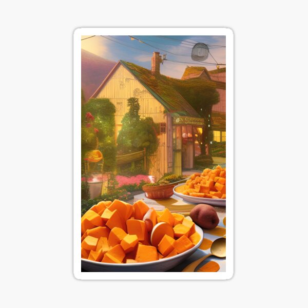 Item preview, Plates of Sweet Potatoes designed and sold by RockingPandS.