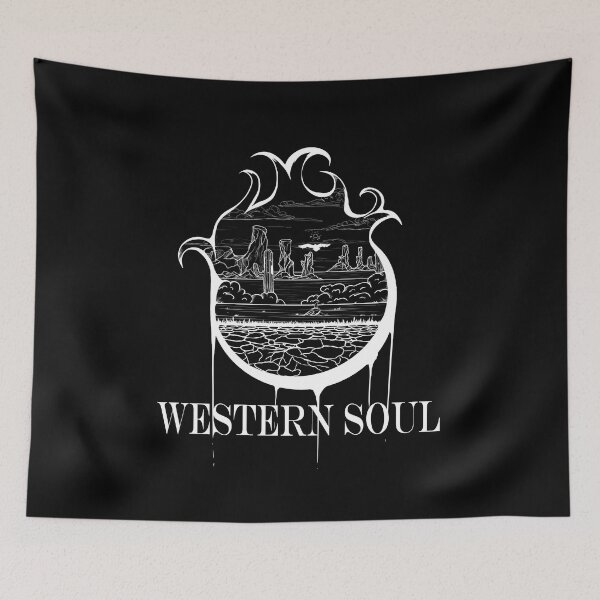 Item preview, White Western Soul - Skull designed and sold by mwinter2205.