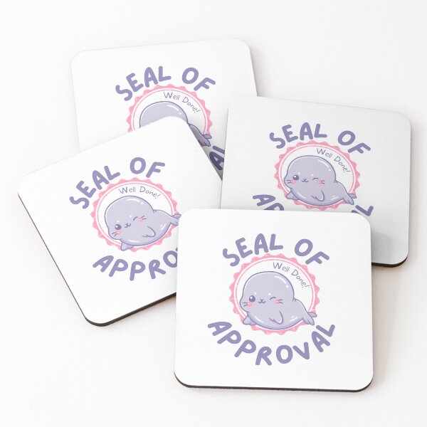 Item preview, Seal Of Approval designed and sold by mann-doodles.