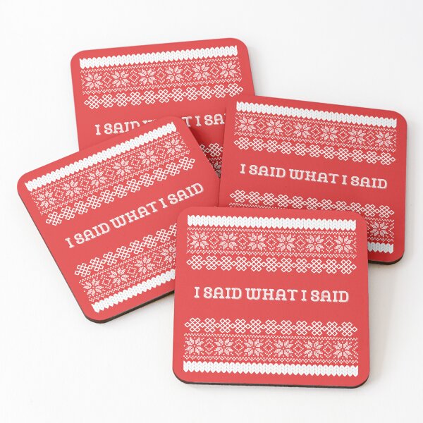 Item preview, I said what I said - Christmas Edition designed and sold by Spiffle.