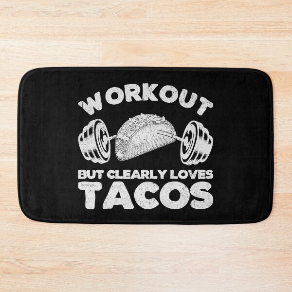 Item preview, Workout But Clearly Loves Tacos - Gift For Fitness And Tacos Lover  designed and sold by fooderiffic.