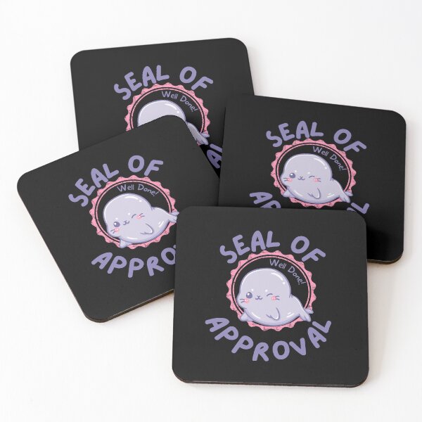 Item preview, Seal Of Approval designed and sold by mann-doodles.