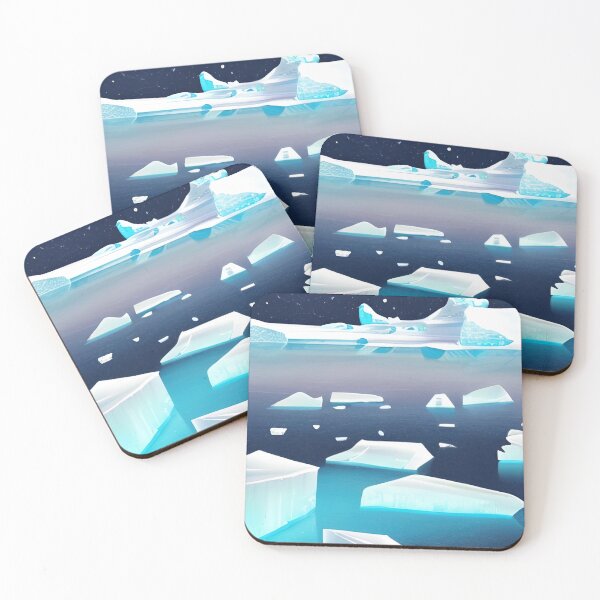 Item preview, Majestic Ice Caps designed and sold by RockingPandS.